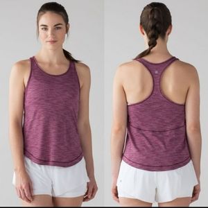 Lululemon long distance tanktop